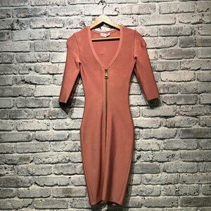 House of CB Rose Gold Dress